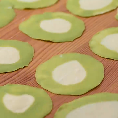 色香味俱全的翡翠菠菜素餃子，這個冬至必不可少