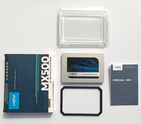 英睿達MX500系列4TB SATA固態硬碟上手體驗