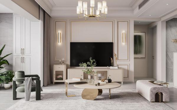 140平輕美式 - 簡約線條的自然浪漫