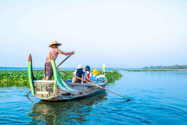 緬甸有座柚木做的橋，未使用一顆鐵釘，是世界十大最美日落地之一