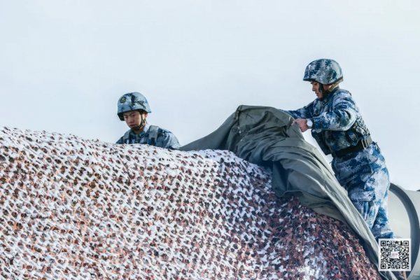 多圖直擊！空軍地導某旅高原&OpenCurlyDoubleQuote;防空利箭&rdquo;雪中訓練