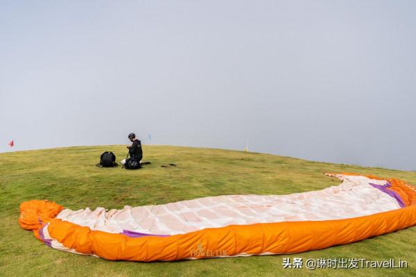 安吉滑翔傘：高空欣賞冬日美景