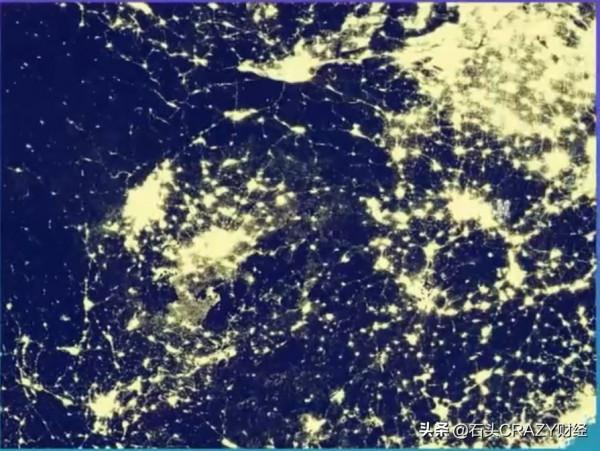 看最新版夜間燈光指數品區域經濟