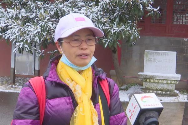 古城雪景 如約而至