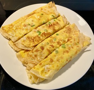 早餐香蔥雞蛋餅