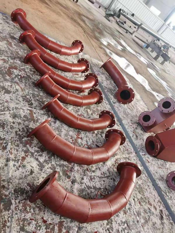 內襯陶瓷耐磨彎頭技術圖紙講解