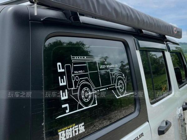 沒有升高的Jeep怎麼改 看重慶車友的牧馬人撒哈拉改裝案例