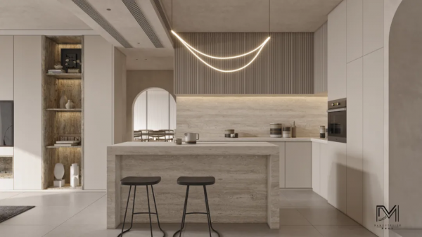 開州金科財富中心180㎡侘寂風，質樸而自然