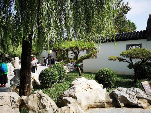 藏在莊裡的蘇式園林景 藏在莊裡的蘇式園林景