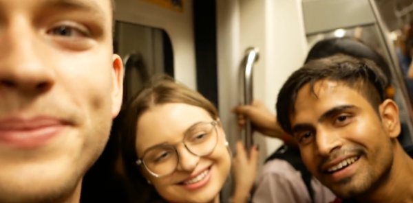 美國人跑到德里見女網友，逛了一圈之後，不敢相信這是印度首都