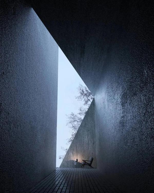 義大利Noble鹿鉑「微水泥•藝術水泥視界」高牆後的別墅 義大利Noble鹿鉑「微水泥•藝術水泥視界」高牆後的別墅