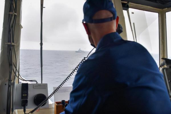 055大驅挺近美國專屬經濟區，美軍為何慌了？中美博弈進入新階段