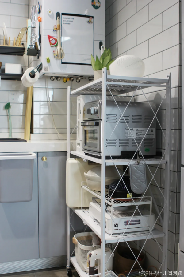 百元收納神器！小廚房一下子多出2㎡