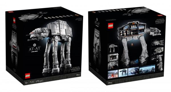 樂高再次推出超大套裝，近7000片積木的星球大戰UCS級 75313 AT-AT