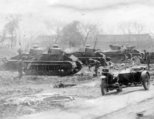 昭和“豆戰”的靈感來源——日軍使用的NC-27“雷諾”輕型坦克史 昭和“豆戰”的靈感來源——日軍使用的NC-27“雷諾”輕型坦克史