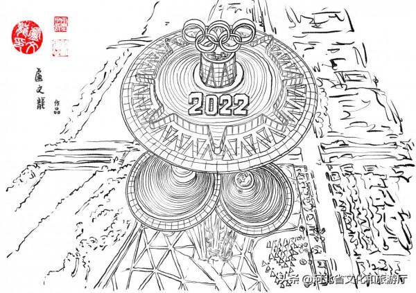 河北文旅頭條號 ·2022冬奧進行時｜手繪冬奧插畫系列（6）