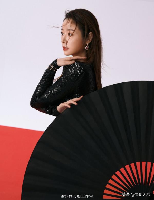 林心如新春雜誌大片 面容姣好面板緊緻46歲狀態佳