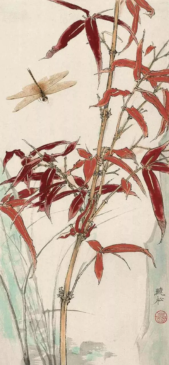 名家莫曉松工筆畫，精美絕倫