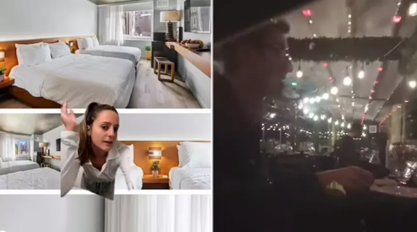 妹子定了個曼哈頓街景房,開啟窗簾懵了:有人在視窗淡定吃飯 妹子定了個曼哈頓街景房,開啟窗簾懵了:有人在視窗淡定吃飯