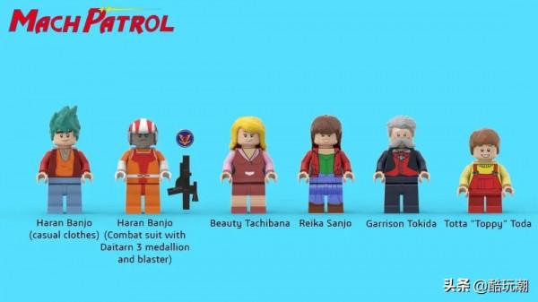 樂高Ideas作品《無敵鋼人泰坦3》“馬赫巡邏車”獲得10000票支援