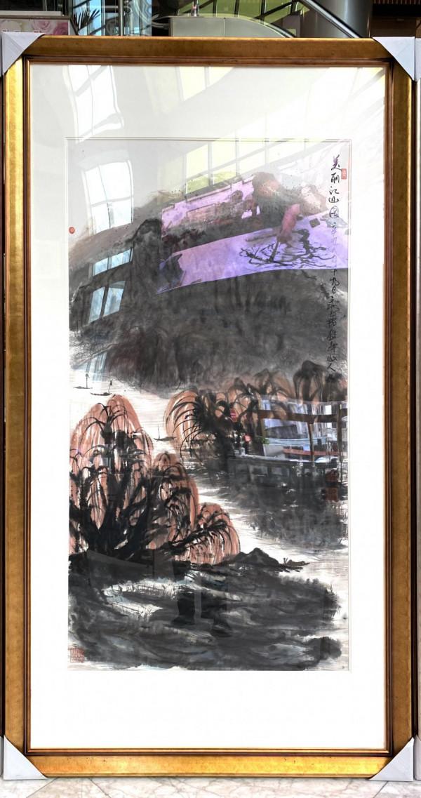 國畫大家朱祖國和國畫大家陳家泠二人山水畫作品氣勢恢弘童趣盎然 國畫大家朱祖國和國畫大家陳家泠二人山水畫作品氣勢恢弘童趣盎然