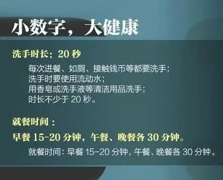 生活中的健康小知識 生活中的健康小知識