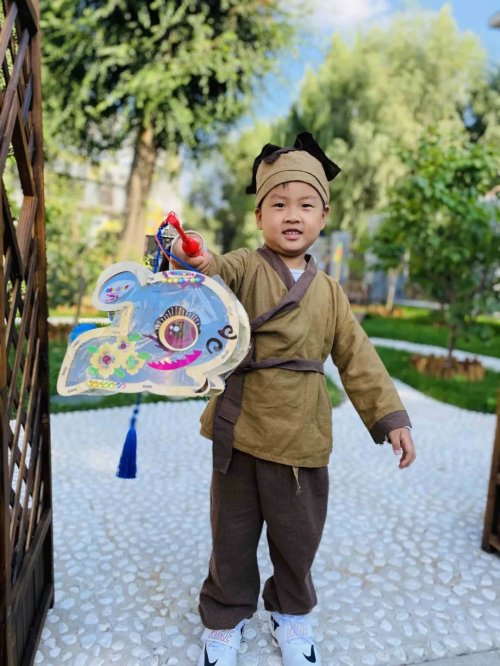 凌空幼兒園國風古韻迎中秋