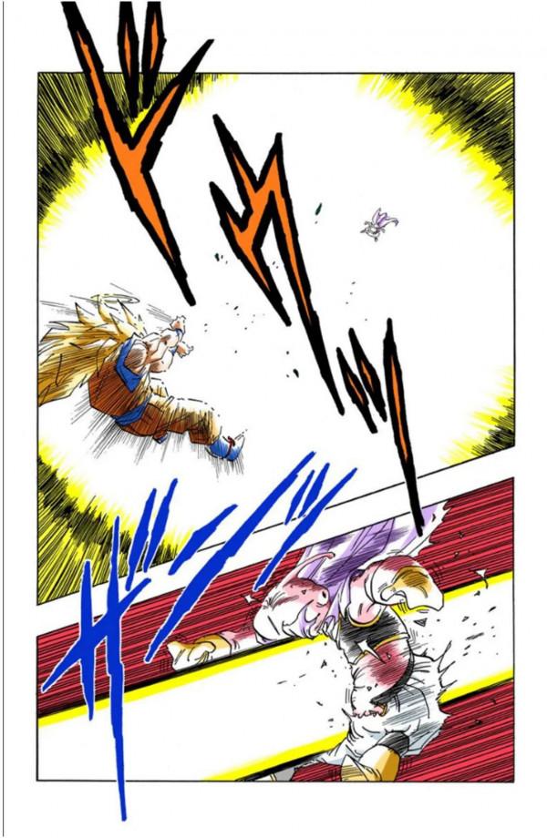 龍珠全綵漫畫471至475回~超級賽亞人3首秀，戰平魔人布歐