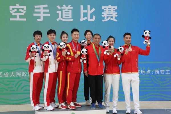 四十分鐘三傳捷報 山西空手道隊收穫1銀2銅 四十分鐘三傳捷報 山西空手道隊收穫1銀2銅