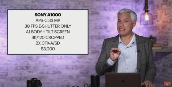 索尼A7R5、A9 III規格曝光，還有A1000、A5、A3