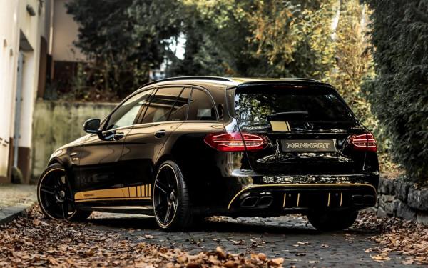 Manhart改裝AMG C63 V8發動機壓榨702匹