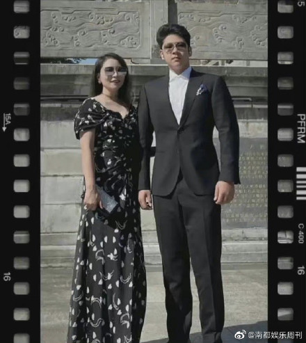 郭濤10歲女兒身高到爸爸肩膀，14歲兒子石頭身高超180，魁梧似巨人