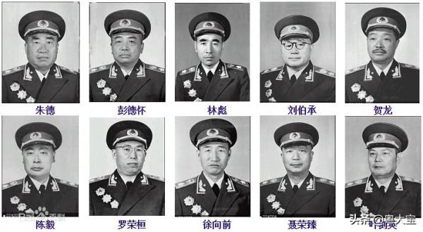 十大元帥享受的行政級別待遇和警衛標準不同，朱老總最高