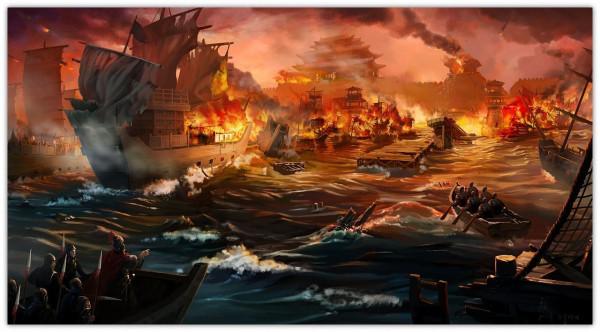 諸葛亮草船借箭的故事中,為何曹操不使用火箭攻擊? 諸葛亮草船借箭的故事中,為何曹操不使用火箭攻擊?