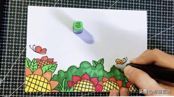 創意兒童畫:分享三款萬能背景畫法,卡通簡筆畫風格,收藏備用 創意兒童畫:分享三款萬能背景畫法,卡通簡筆畫風格,收藏備用