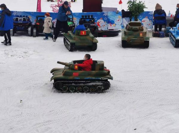 彷彿置身童話樂園！孩子們紫竹院公園盡享冰雪樂趣