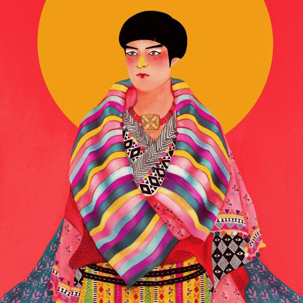 印度尼西亞的視覺藝術家和插畫家 Diela Maharanie 人物插畫設計作品