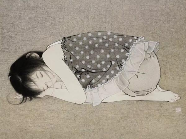 才貌雙全女畫家,她的畫總讓人忍不住想要放大來看... 才貌雙全女畫家,她的畫總讓人忍不住想要放大來看...