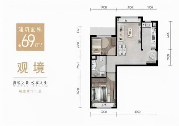 京西上新臨鐵首置盤，350萬即可買兩居