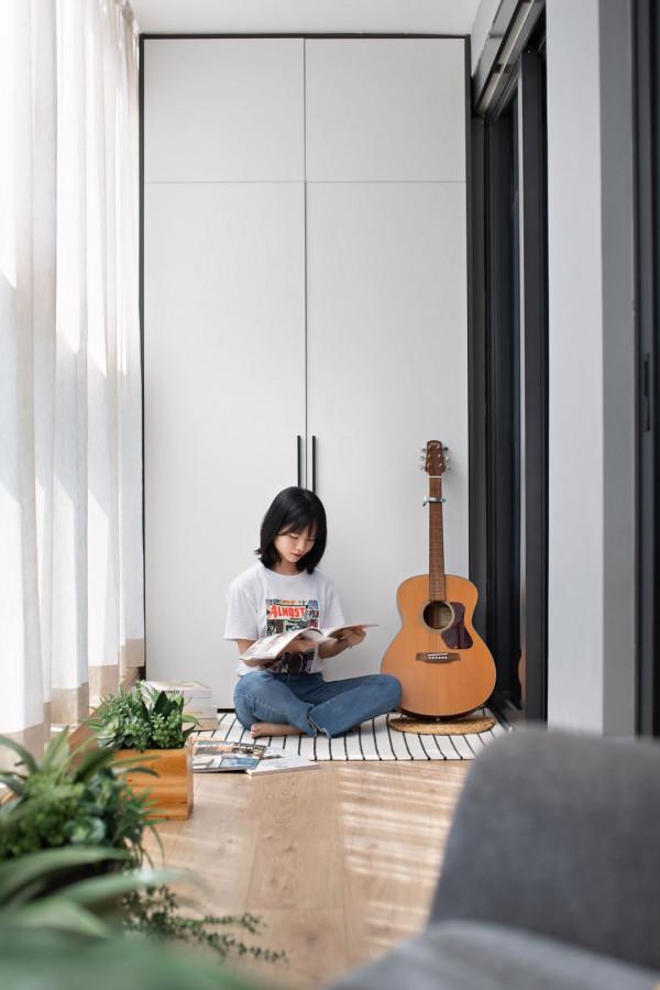 年輕人都喜歡的“簡單裝修”，LDK設計的78㎡兩居室，值得收藏