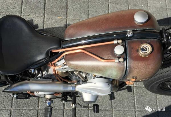 定製 | 極簡主義 1972年哈雷戴維森 FLH欣賞