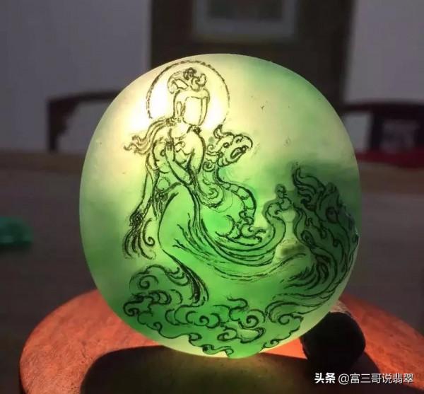 玉賞 | 飄渺仙子，腳踩祥雲，鳳凰相伴，仙氣十足