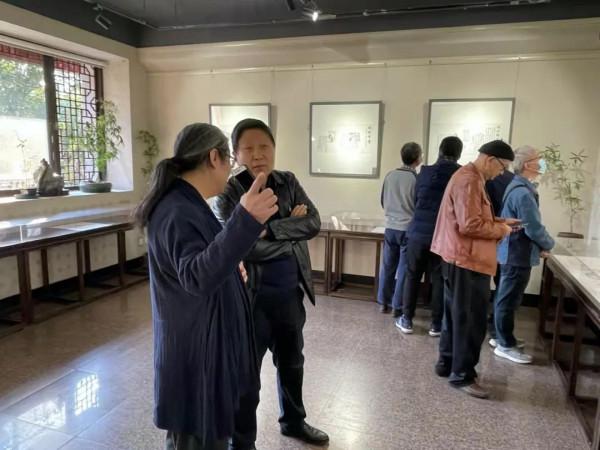 楮墨風華——張振國拓片題跋展在北京硯山畫館開幕