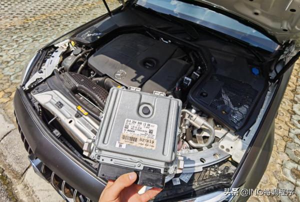 21款賓士C260L 1.5T刷ecu升級ING特調，秒變2.0T的C300動力