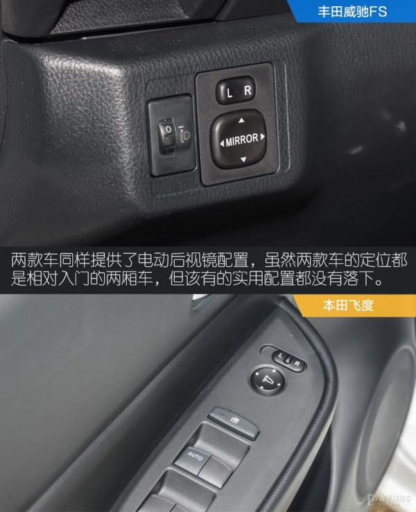 小型車主力軍 豐田威馳FS對比本田飛度