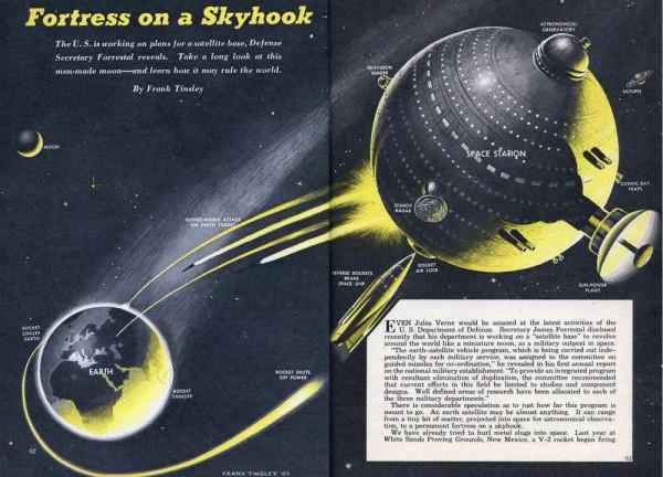 一組50年代對未來裝備的設想圖 一組50年代對未來裝備的設想圖