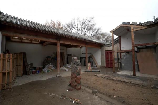 跨國夫妻爆改北京大雜院,100㎡做一居室,剩下的全給景觀花園 跨國夫妻爆改北京大雜院,100㎡做一居室,剩下的全給景觀花園