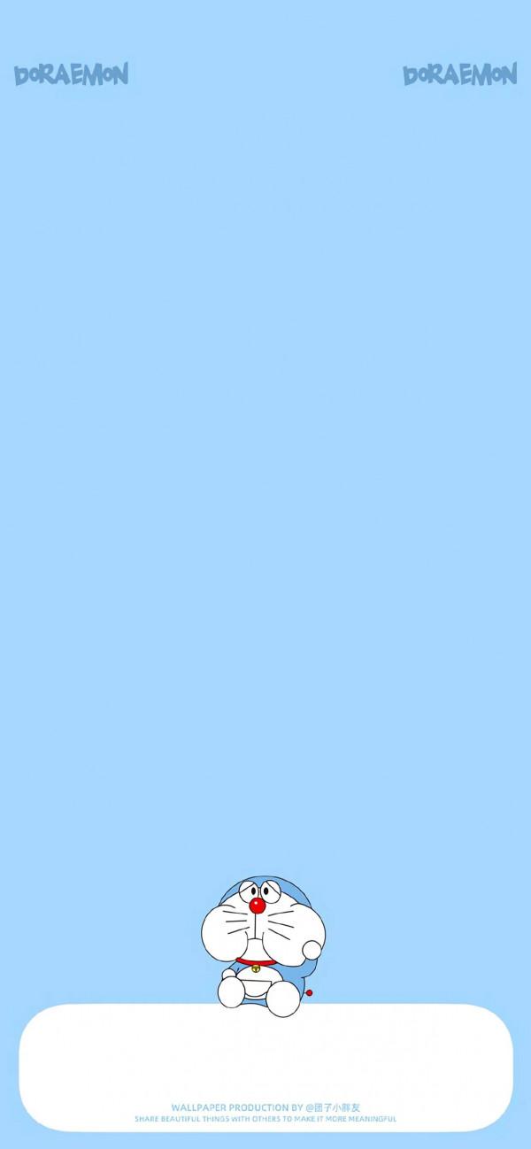 哆啦A夢 | 藍胖子4K高畫質全面屏手機桌布