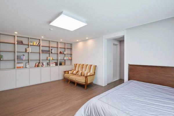 180㎡少買軟裝，看起來“家徒四壁”的韓式裝修，實際上明亮不俗