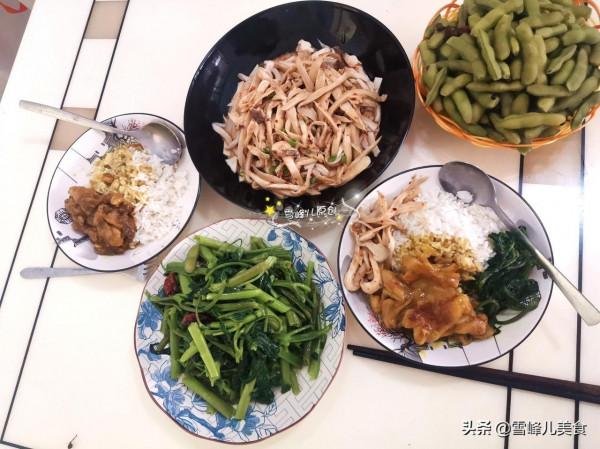 晚餐做3個菜，不到半小時就上桌，補鈣健脾營養好，多吃也不長胖